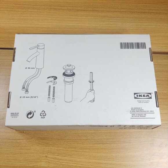 NEW‎ Dalskar 22399 IKEA Chrome Single Lever 602.813.04 Open Box - Picture 4 of 4